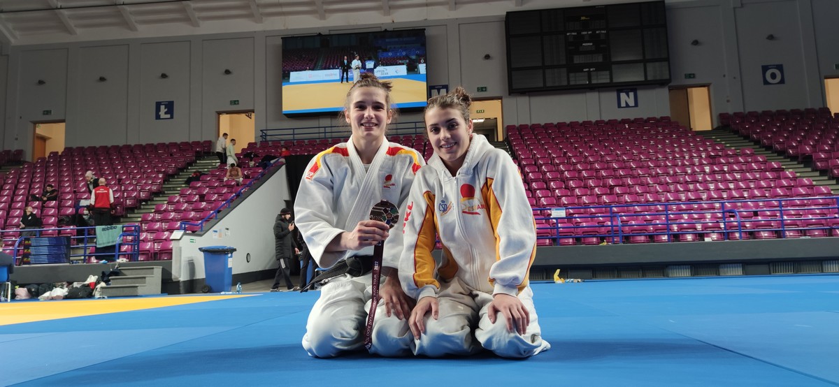 Jaione, medalla de Bronce y Ariane, 5&ordm; Puesto en la European Open de Judo de Varsovia. 26-02-22. RESULTADOS.